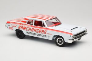Dodge 330 Super Stock Ramchargers NHRA 1964 Highway 61 1:18 50044 Druckguss — Bild 6 von 8