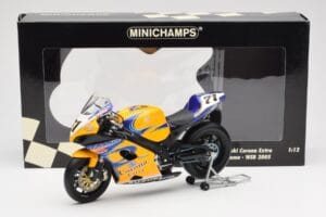 Suzuki GSX-R 1000 Team Alstare Corona Extra Y. Kagayama WSB 2005 Minichamps 1:12 122052271 Druckguss — Bild 6 von 6