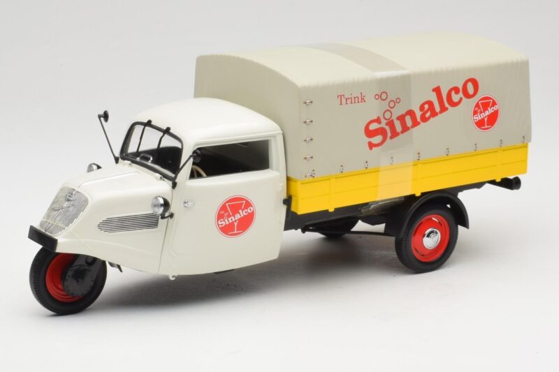 Tempo 3 Wheeler Canvas Sinalco Minichamps 1:18 180099021 Druckguss