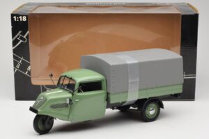 Tempo Dreirad Canvas Grün Minichamps 1:18 180099020 Druckguss — Bild 8 von 8