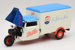 Tempo Dreirad Kastenwagen Pepsi Minichamps 1:18 150099024 Druckguss — Bild 2 von 8