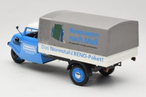 Tempo Hanseat Normstagl Blau Minichamps 1:18 TMP001 Druckguss — Bild 7 von 8