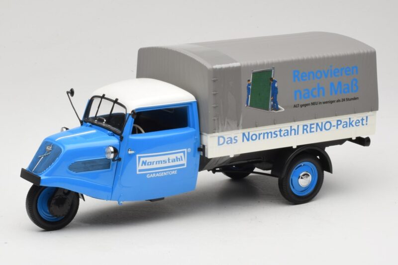 Tempo Hanseat Normstagl Blau Minichamps 1:18 TMP001 Druckguss