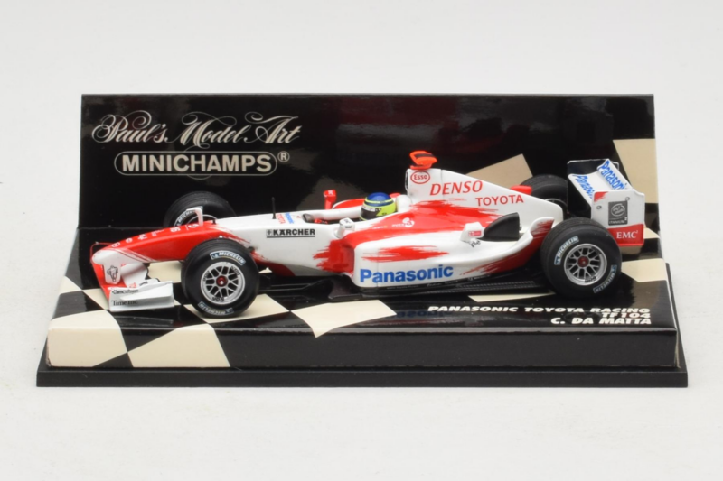 Toyota TF104 Panasonic #16 C. da Matta Panasonic Toyota Racing 2004 Minichamps 1:43 400040016 Druckguss