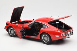 Toyota 2000 GT Rot AUTOart 1:18 78741 Druckguss — Bild 5 von 8