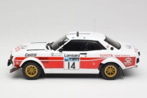 Toyota Celica 2000 GT RA21 #14 P-I. Walfridson RAC Rally 1977 IXO 1:18 18RMC189B Druckguss — Bild 3 von 6