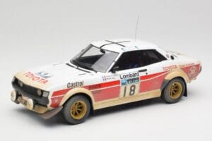 Toyota Celica 2000 GT RA21 #18 J-L. Therier RAC Rally 1977 IXO 1:18 18RMC189C Druckguss