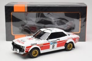 Toyota Celica 2000 GT RA21 #8 H. Mikkola / A. Hertz RAC Rally 1977 IXO 1:18 18RMC189A Druckguss — Bild 6 von 6