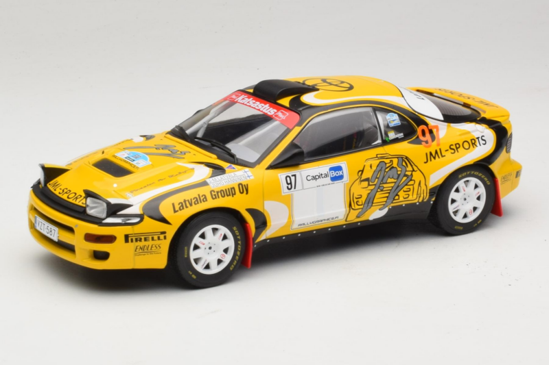 Toyota Celica GT-Four ST185 #97 J-M. Latvala / J. Hänninen Arctic Lapland Rally 2024 IXO 1:18 18RMC241 Druckguss