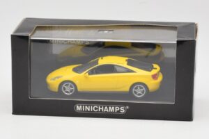 Toyota Celica T230 Gelb Minichamps 1:43 430168924 Druckguss — Bild 4 von 4