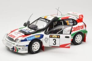Toyota Corolla WRC #3 C. Sainz / L. Moya Safari Rally 1999 AUTOart 1:18 89982 Druckguss — Bild 2 von 8