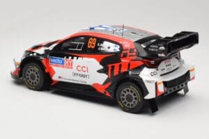 Toyota GR Yaris Rally1 #69 Toyota Gazoo Racing WRT K. Rovanpera / J. Halttunen Rally Finland 2024 IXO 1:18 18RMC218 Druckguss — Bild 5 von 6