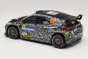 Toyota GR Yaris Rally2 #20 O. Solberg / E. Edmondson Rally Monte Carlo 2025 IXO 1:18 18RMC232 Druckguss — Bild 5 von 6