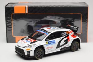 Toyota GR Yaris Rally2 #44 H. Kogure Rally Finland 2024 IXO 1:18 18RMC212B Druckguss — Bild 6 von 6