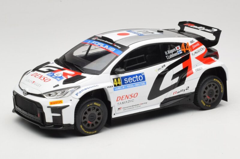 Toyota GR Yaris Rally2 #44 H. Kogure Rally Finland 2024 IXO 1:18 18RMC212B Druckguss