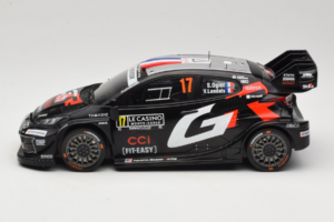 Toyota GR Yaris WRC #17 S. Ogier / V. Landais Rally Monte Carlo Winner 2025 IXO 1:18 18RMC229A Druckguss — Bild 3 von 6