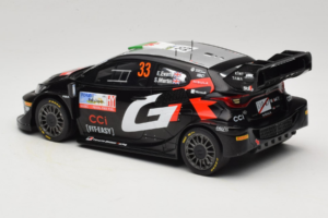 Toyota GR Yaris Rally1 #33 E. Evans / S. Martin Rally Japan Winner 2024 IXO 1:18 18RMC227 Druckguss — Bild 5 von 6