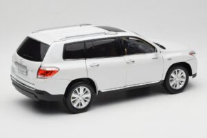 Toyota Highlander XU40 Weiß Paudi Model 1:18 2043612-W1 Druckguss — Bild 3 von 8