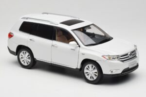 Toyota Highlander XU40 Weiß Paudi Model 1:18 2043612-W1 Druckguss — Bild 6 von 8