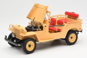 Toyota Land Cruiser BJ Beige Kyosho 1:18 08959BE Druckguss — Bild 2 von 8