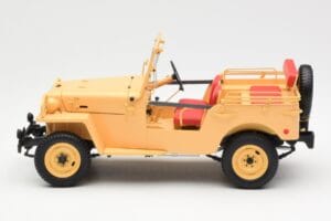 Toyota Land Cruiser BJ Beige Kyosho 1:18 08959BE Druckguss — Bild 4 von 8