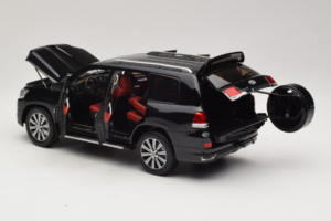 Toyota Land Cruiser LC200 Schwarz Kengfai 1:18 KF024-13 Druckguss — Bild 5 von 8