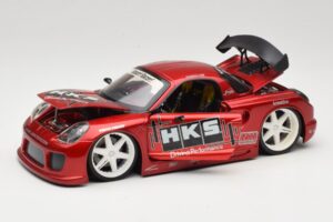 Toyota MR2 Spyder ZZW30 Tuned Rot Jada 1:18 63194 Druckguss — Bild 2 von 8