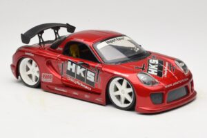 Toyota MR2 Spyder ZZW30 Tuned Rot Jada 1:18 63194 Druckguss — Bild 6 von 8