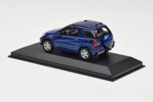 Toyota RAV4 Dunkelblau Grau Innenraum Minichamps 1:43 433166004 Druckguss — Bild 3 von 4