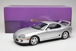Toyota Supra A80 Silber Kyosho 1:12 KSR12006S Resin — Bild 6 von 6