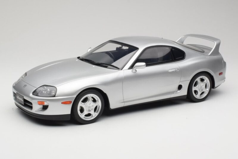 Toyota Supra A80 Silber Kyosho 1:12 KSR12006S Resin