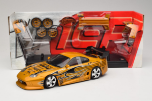 Toyota Supra A80 Gold Tunerz Edition Hot Wheels 1:18 B6091 Druckguss — Bild 2 von 7