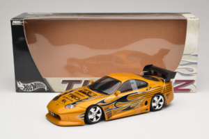 Toyota Supra A80 Gold Tunerz Edition Hot Wheels 1:18 B6091 Druckguss — Bild 7 von 7