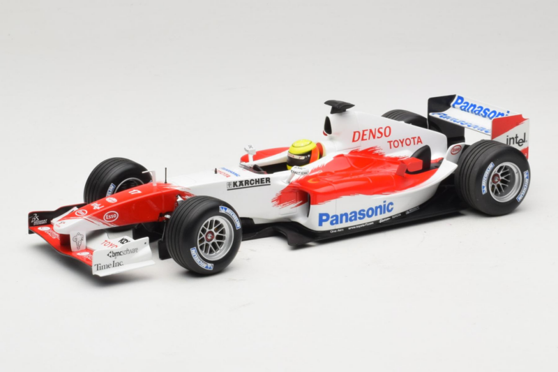 Toyota TF105 #17 R. Schumacher Panasonic Toyota Racing Showcar 2005 Minichamps 1:18 100050087 Druckguss
