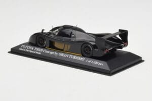 Toyota TS020 Concept Gran Turismo Special Schwarz Minichamps 1:43 TOYOTA010 Druckguss — Bild 3 von 4