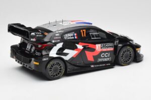 Toyota GR Yaris Rally1 #17 S. Ogier / V. Landais Rally Monte Carlo 2024 IXO 1:18 18RMC196 Druckguss — Bild 2 von 6