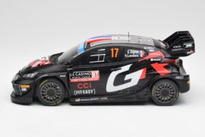 Toyota GR Yaris Rally1 #17 S. Ogier / V. Landais Rally Monte Carlo 2024 IXO 1:18 18RMC196 Druckguss — Bild 3 von 6