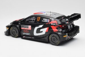 Toyota GR Yaris Rally1 #17 S. Ogier / V. Landais Rally Monte Carlo 2024 IXO 1:18 18RMC196 Druckguss — Bild 5 von 6