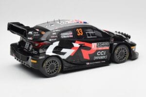 Toyota Yaris Rally1 WRC #33 E. Evans / S. Martin Rally Monte Carlo Night Version 2024 IXO 1:18 18RMC197 Druckguss — Bild 2 von 6
