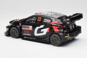 Toyota Yaris Rally1 WRC #33 E. Evans / S. Martin Rally Monte Carlo Night Version 2024 IXO 1:18 18RMC197 Druckguss — Bild 5 von 6