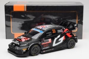 Toyota Yaris Rally1 WRC #33 E. Evans / S. Martin Rally Monte Carlo Night Version 2024 IXO 1:18 18RMC197 Druckguss — Bild 6 von 6