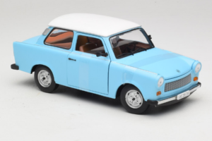 Trabant 601 Deluxe Blau Weiß Sun Star 1:18 4286 Druckguss — Bild 4 von 6