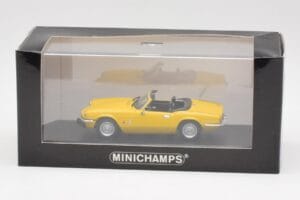 Triumph Spitfire 1500 Gelb Minichamps 1:43 400132531 Druckguss — Bild 4 von 4