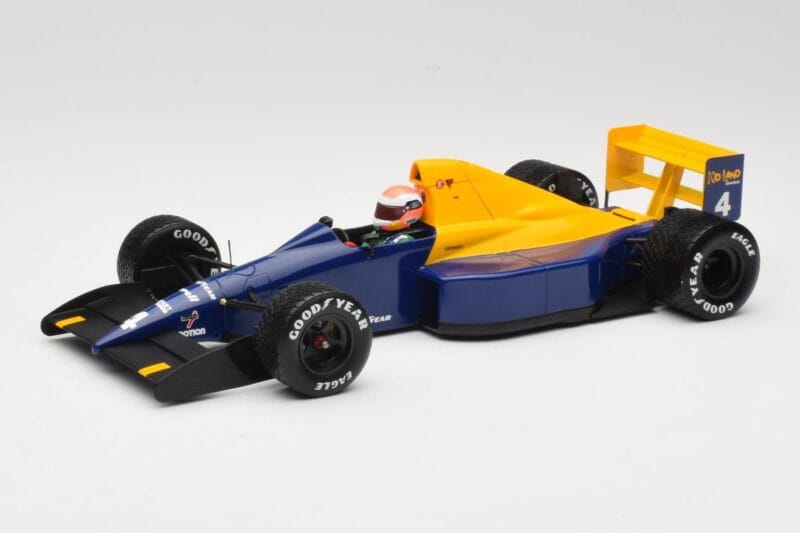 Tyrrell Ford 018 #4 J. Herbert Belgian GP 1989 Minichamps 1:18 110891104 Druckguss