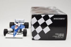 Tyrrell Ford 018 #4 S. Nakajima 6th Place USA GP 1990 Minichamps 1:18 110900003 Druckguss — Bild 6 von 6