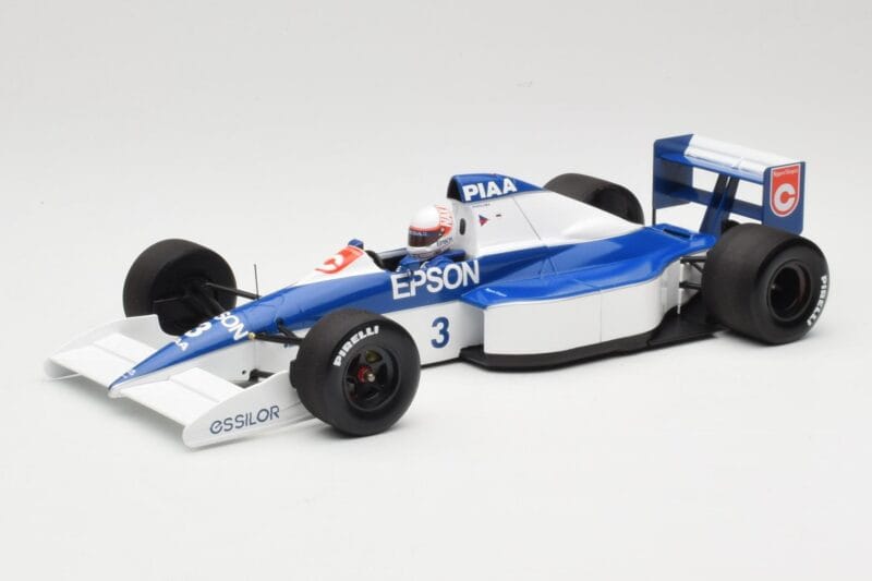 Tyrrell Ford 018 #4 S. Nakajima 6th Place USA GP 1990 Minichamps 1:18 110900003 Druckguss