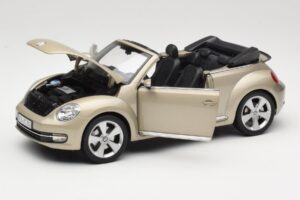 Volkswagen Beetle A5 Cabriolet Grau Kyosho 1:18 5C3099302P7W Druckguss — Bild 2 von 8