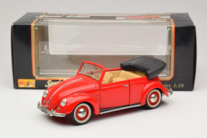 Volkswagen Beetle Cabriolet Rot Maisto 1:18 56010 Druckguss — Bild 8 von 8
