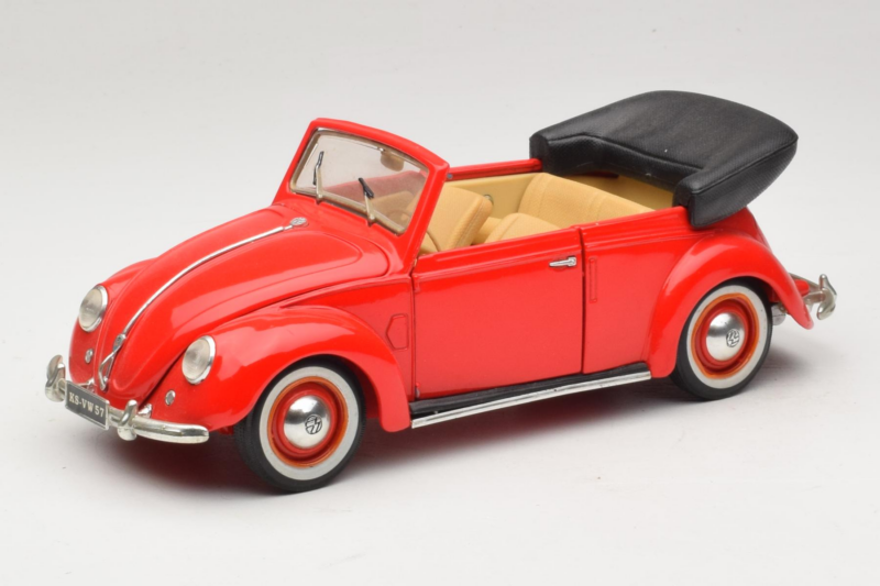Volkswagen Beetle Cabriolet Rot Maisto 1:18 56010 Druckguss