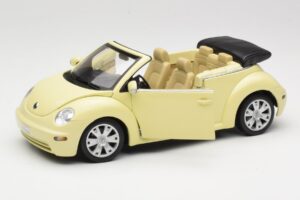 Volkswagen Beetle Cabriolet Gelb Gate 1:18 VW24108 Druckguss — Bild 2 von 8